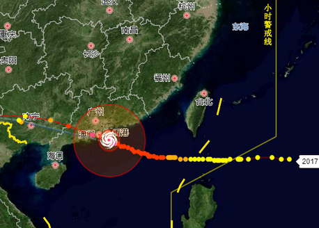 台风天鸽最新路径图，动态分析与预测